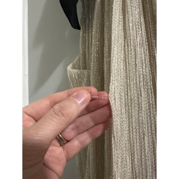 Sabina Musayev Ray Dress NO BELT Gold size Small - Picture 8 of 16